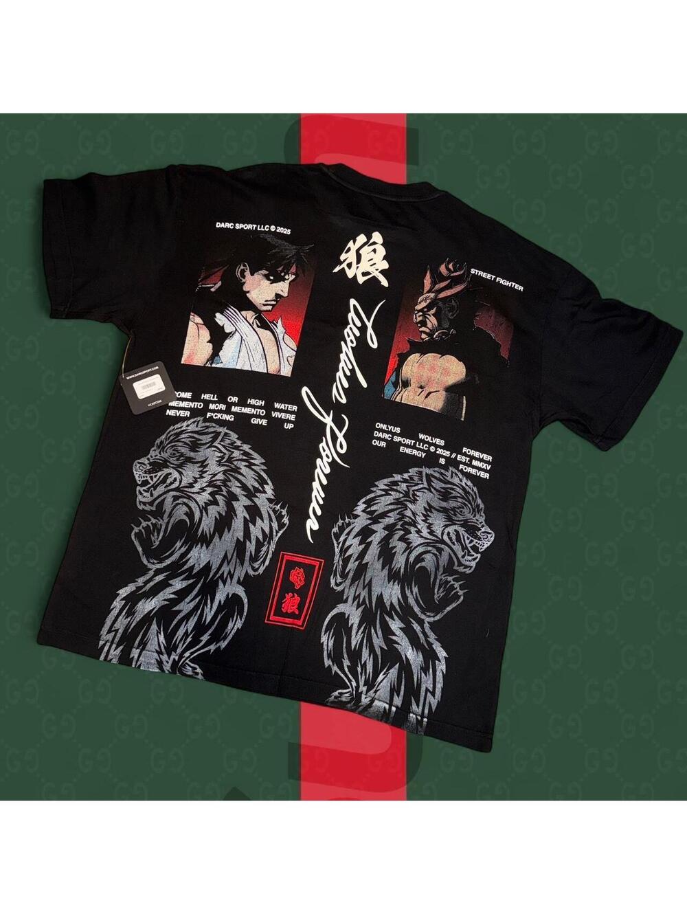 Darc Sport x Street Fighter “Ryu vs Akuma” Premium Tee